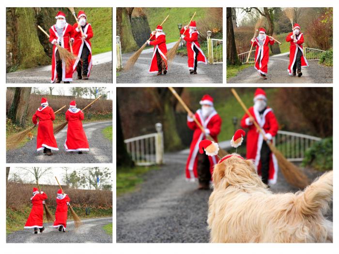 Die Weihnachts-Wichtel sind unterwegs - Trakehner Gestt Hmelschenburg - Beate Langels