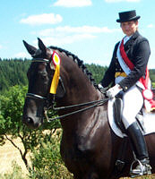 Hacon S von Kostolany - Thüringer Landesmeister 2003 in der Dressur