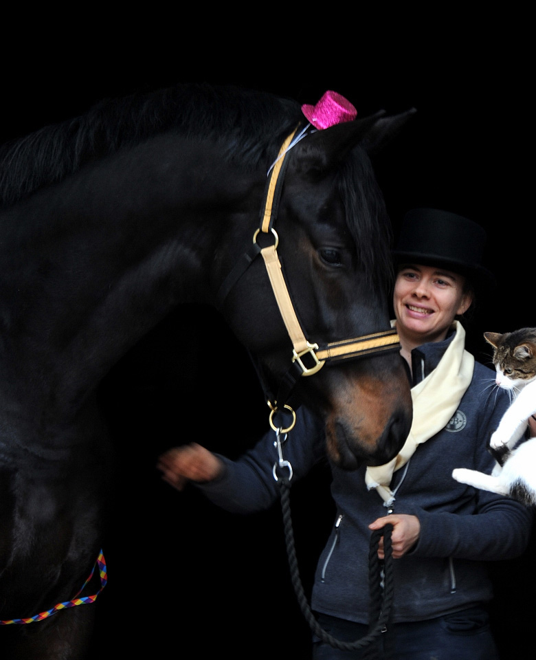 Frohes Neues Jahr 2022 - Trakehner Gestt Hmelschenburg  - Foto: Beate Langels