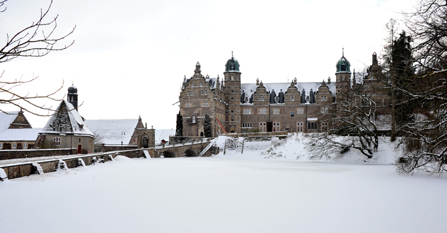 Schloss Hmelschenburg - 12. Februar 2021 - Foto: Beate Langels - 
Trakehner Gestt Hmelschenburg