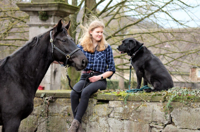 Pr.u.StPrSt. Vittoria - fotografiert von Johanna Kraus am 16. Februar 2020 - Trakehner Gestt Hmelschenburg - Beate Langels