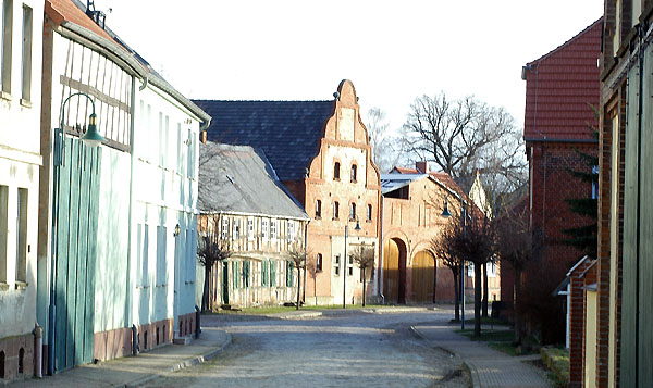 Die Dorfstrae in Schplitz - Foto: Richard Langels