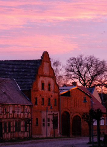 Die Dorfstrae - Gestt Schplitz - Foto: Richard Langels