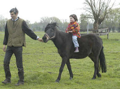 Bernhard mit Nick und Thyra