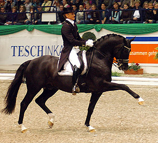 Kostolany-Enkel Totilas v. Gribaldi und Edward Gal - Foto: Beate Langels, Gestt Hmelschenburg