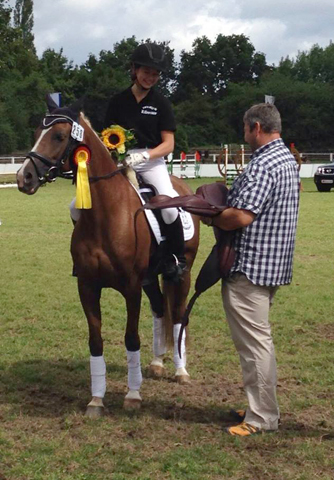 Thyra Langels und Lady Bergarac - Gestt Schplitz - copyright Bernhard Langels, Trakehner Gestt Hmelschenburg