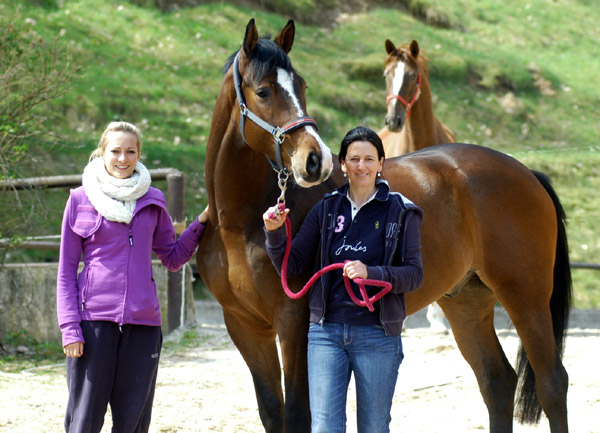 Zinedine Zidane von Summertime mit seine neuen Reiterinnen - Foto: Beate Langels