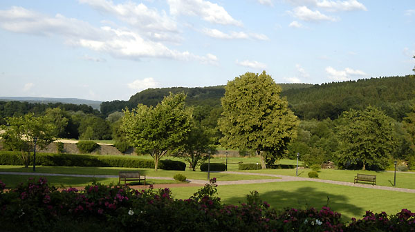 Der Minnegarten von Schlo Hmelschenburg, Foto: Beate Langels - Trakehner Gestt Hmelschenburg
